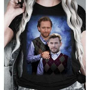 Tom Hiddleston Chris Hemsworth The Avengers Funny Shirt, Gift For Fan